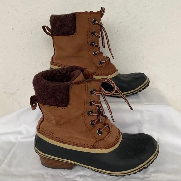 SOREL Slimpack Lace II Boots - Size 8 - Picture 2 of 16